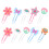 10pcs Cartoon Silicone Binder Clips (Random Color) 6