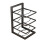 Adjustable Pot and Pan Organizer Rack, Stainless Steel 2 Tier SpaceSaving Kitchen Storage 1