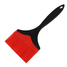 Silicone Basting Brush Heat Resistant BBQ Oil Brush with Ergonomic Non Slip Handle for Grilling Baking