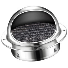 304 Stainless Steel Range Hood, Efficiency HeatResistant Kitchen Exhaust Vent Hood 200mm
