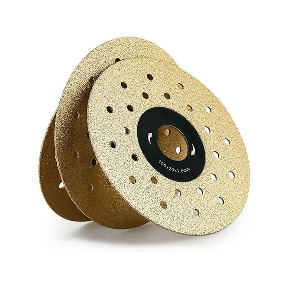 100Mm Diamond Cutting Disc For Angle Grinder Fast Precise Wet Dry Cut Granite Marble Tile 8Pcs 9070919271786