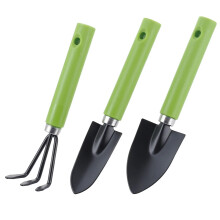 3pcs Garden Trowel Set with Ergonomic Comfort Grip for Indoor Outdoor Planting and Raised Beds