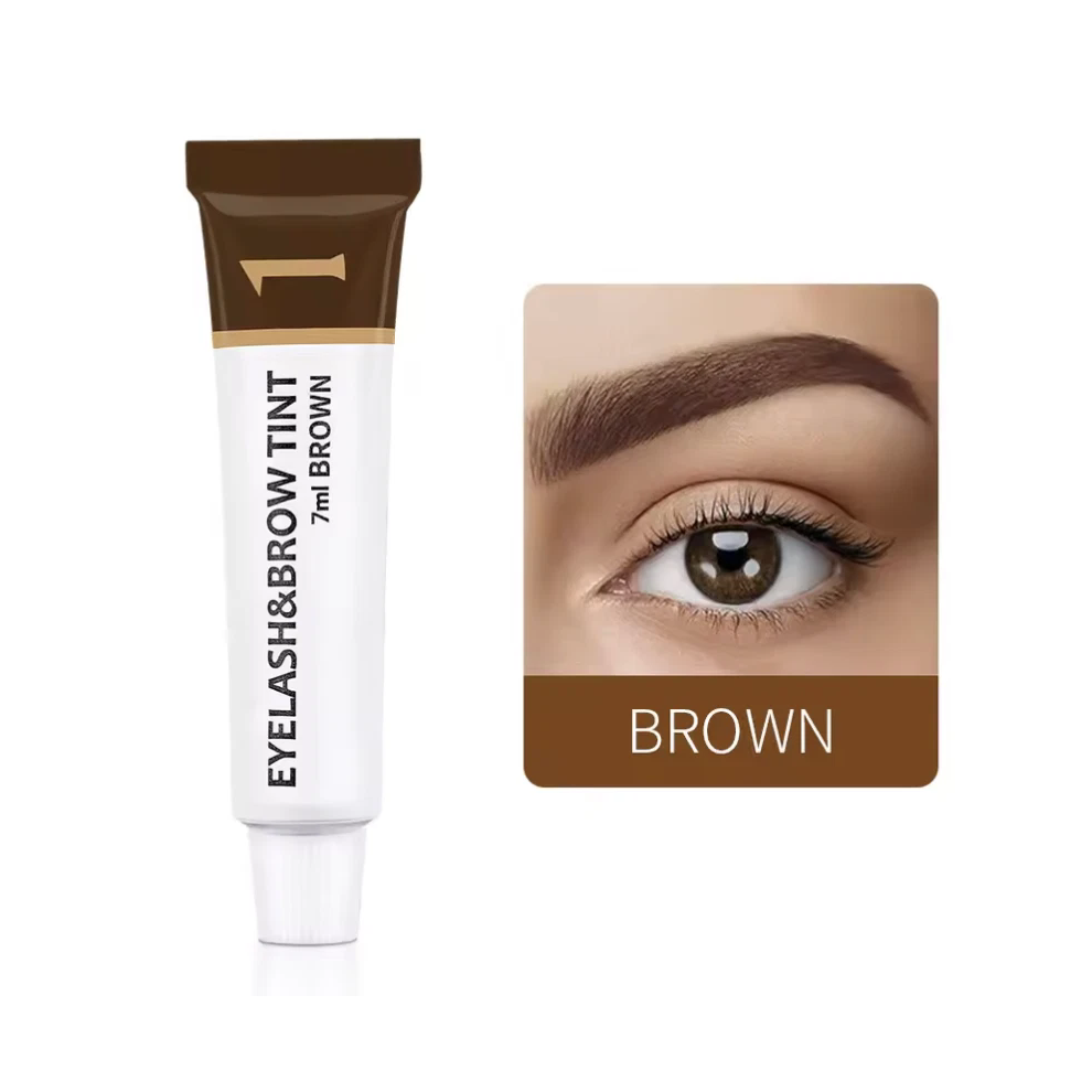 Gopatriot Memory Brown (Brown) Professional Tinting Eyelashes Eyebrow Dye Tint Kit Brow Lash Enhancer Tattoo Uk