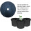 20PCS NonWoven Tree Mulch Ring Weed Control Mat with Adjustable Opening, 82cm Outdoor Protector 2