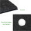 20PCS NonWoven Tree Mulch Ring Weed Control Mat with Adjustable Opening, 82cm Outdoor Protector 3
