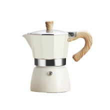 Moka Pot Stovetop Espresso Maker with Safety Valve, Classic Aluminum Design for Rich Home Brewing