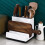 Kitchen Knife Holder with Removable Drain Pan, AntiSlip Base, Universal Countertop Storage Block 4
