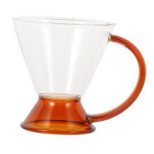 Vintage Glass Coffee Pot Borosilicate Coffee Maker for Home and Office Easy Clean Elegant Design