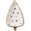 Ceramic Leaf Shape Dipping Bowls White Small Serving Dishes Stackable Condiment Dessert Plates 1