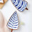 Ceramic Leaf Shape Dipping Bowls White Small Serving Dishes Stackable Condiment Dessert Plates 3