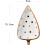 Ceramic Leaf Shape Dipping Bowls White Small Serving Dishes Stackable Condiment Dessert Plates 2