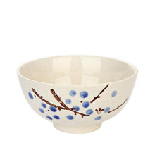 Porcelain Ramen Bowl Microwave Dishwasher Oven Safe Underglaze Ceramic Rice Serving Bowl