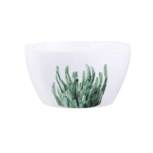 Ceramic Serving Bowl Square Porcelain Rice Bowl Microwave and Dishwasher Safe for Salad and Soup
