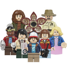 8pcs Stranger Things Building Blocks Anime Minifigures Toy