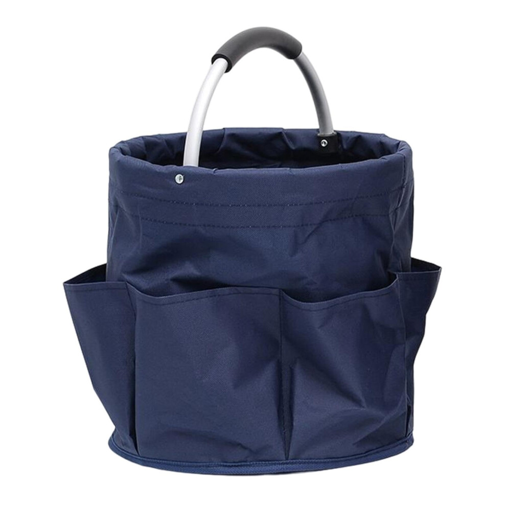 Garden Tool Bag Heavy Duty Waterproof Gardening Tote Organizer With Multi Compartments Navy Blue 9070919255823