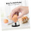 Egg Piercer for Hard Boiled Eggs with Holder, Prevent Shell Cracks, Easy Peeling, Safe Spring 2