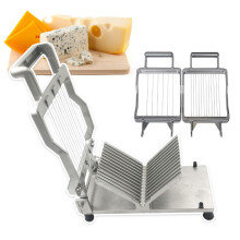 Stainless Steel Cheese Slicer Cutter with Adjustable Thickness for 1cm 2cm Slices