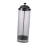 Straw Holder with Dustproof Lid, Plastic Storage Container for Kitchen Countertop Organizer, Grey 1