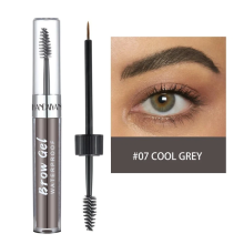 (#07 Cool Grey) Handaiyan Waterproof Liquid Eyebrow Gel with Brush Long Lasting Brow Makeup