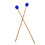Marimba Mallet with Yarn Head Maple Handle, Durable for Clear Rounded Tone Percussion 1