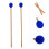Marimba Mallet with Yarn Head Maple Handle, Durable for Clear Rounded Tone Percussion 3