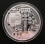 SILVER PLATED Bitcoin Token w/Display Case 7