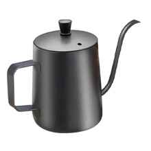 Pour Over Coffee Kettle Stainless Steel Gooseneck with Long Spout Precision Pour Control HeatResistant Handle