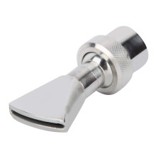 Stainless Steel Fan Shape Fountain Nozzle for Garden Pond Water Feature with Spectacular Spray