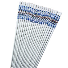 Blue and White Ceramic Tableware Set with Chinese Porcelain Chopsticks, Microwave Dishwasher Safe Ref: 6987