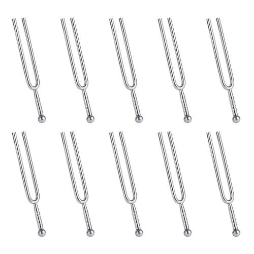 10X 440Hz A Tone Ανοξείδωτο ατσάλι Tuning Fork Tuner Tunning Μουσικό όργανο Δώρο