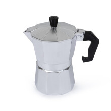 3 Cup Stovetop Moka Pot Aluminum Espresso Maker Fast Brewing Rich Aroma Easy Operation