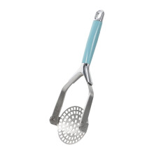 Stainless Steel Potato Masher with Comfortable Ergonomic Handle for Easy Mashing of Potatoes Yams
