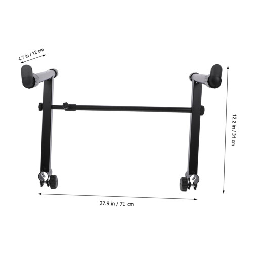 Keyboard Stand for Digital Piano Solid Iron Foldable Adjustable Design for Home Stage and Church 1