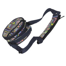 Waterproof Snare Drum Bag 5.5 Inch Oxford Fabric Padded Drum Backpack with Ethnic Pattern