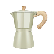 Moka Pot Aluminum 3 Cup Italian Stovetop Espresso Maker 150ml for Rich Coffee Aroma at Home
