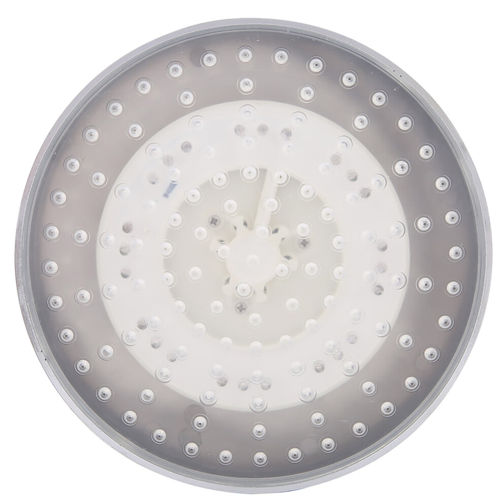 Zpshyd Cabezal De Ducha Led, Lluvia Redonda De 8 Pulgadas, Baã±O De Acero Inoxidable, Lã¡Mpara De Luz Led Rgb, Cabezal De Ducha Con Rociador Superior 9377112354309