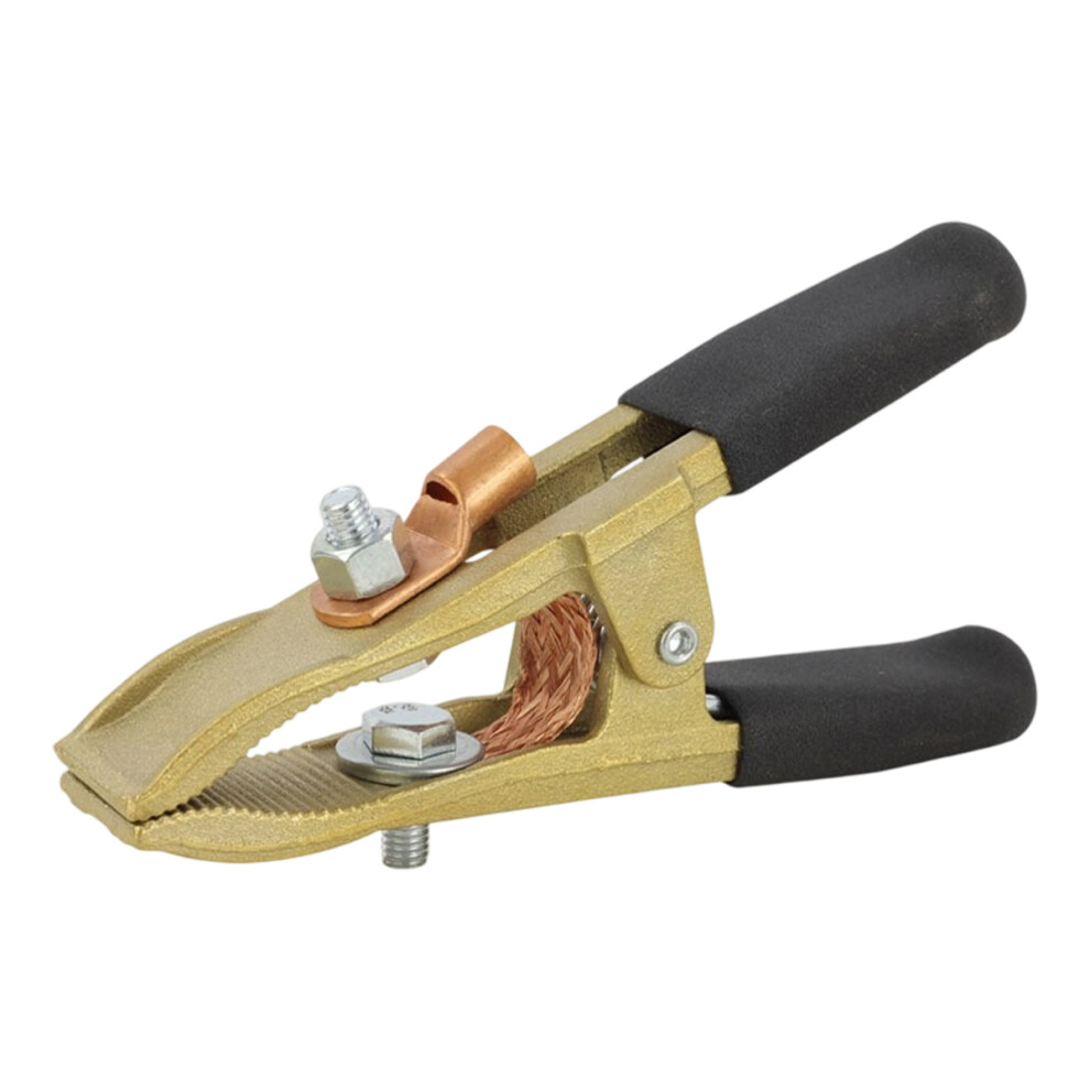 High-Quality Brass Welding Ground Clamp, Brass A-Shape Earth Clamp With Superior Conductivity And Robust Build, Long Service Life For Consistent 9170372787968