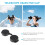 Protective Binocular Cap, Easy to Remove Rubber Objective Lens Cover with Flexible Design, Scratchproof Dustproof Shield for Outdoor Use, Durable 3