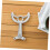 2Pcs Metal Ceiling Fan Blade Arms Replacement with Balanced Support Noise Reduction Easy Installation 5