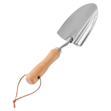Garden Hand Trowel Heavy Duty Rustproof Stainless Steel Shovel with Ergonomic NonSlip Grip for Planting and Weeding