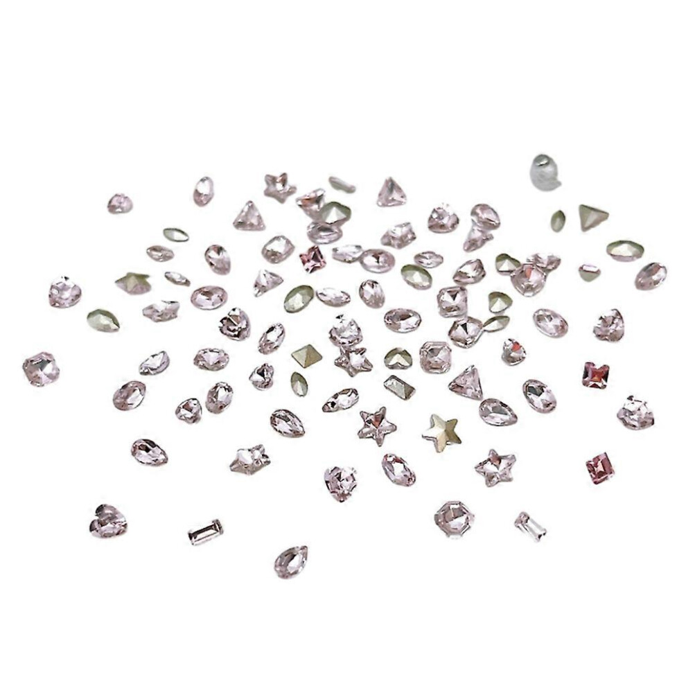 (As Show, 4) Irregular Shapes Nails Rhinestone Jewelry Glass Diamond Crystal Decorations Manicure 3D Nail Charms Ornament Accessories 3364096704448