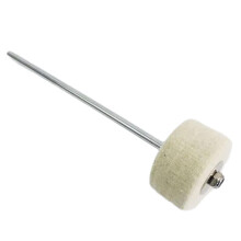 Double Sided Bass Drum Pedal Beater with Felt Head, Balanced Design for Clear Articulation and Consistent Performance