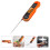 Digital Meat Thermometer Instant Read Waterproof Foldable Probe Large Screen for Cooking Grilling 4