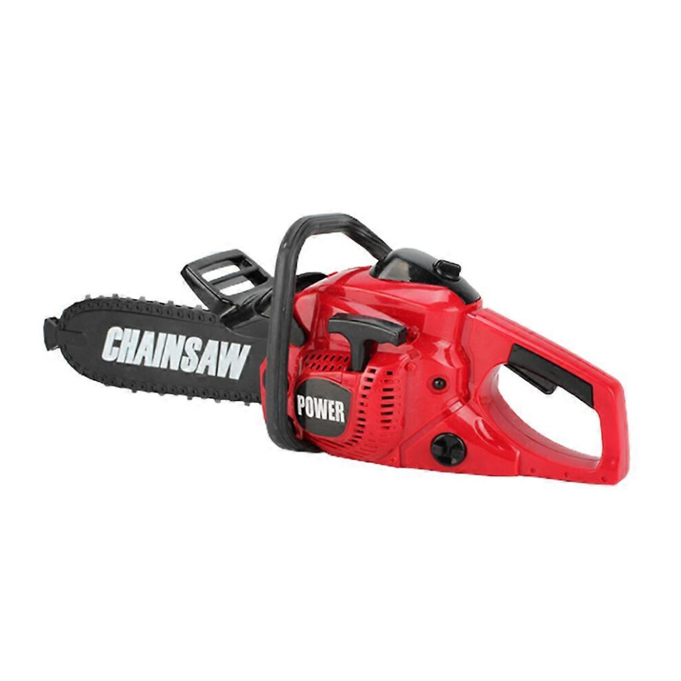 (As Show, One Size) Kids Realistic Chainsaw Toy For W/ Simulation Sound Education Electric Saw Construction Tool For Pretend For Play Game B 5213747858475
