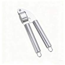 Stainless Steel Garlic Press Crusher Ergonomic Easy Press, OneSecond Paste, Easy Clean