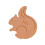 Brown Sugar Saver Squirrel 1pc Terracotta Disc Keeps Sugar Soft for Moisture Control and Storage 1