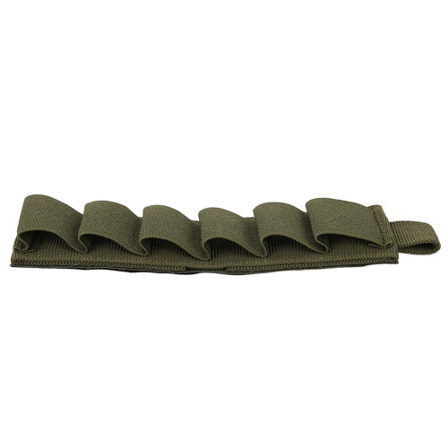 Multi-Functional Army Green Shotgun Shell Ammo Pouch 6-Bullet Capacity 1