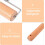 Solid Wood Rolling Pin for Baking and Dumplings Smooth Surface Easy Dough Preparation 2