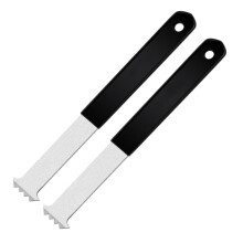 HeavyDuty Paver Removal Tool with Dual MicroTooth Grippers, Brick Paver Lifter for Patio and Driveway, Black 2Pack