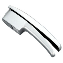 Aluminum Alloy Garlic Press Manual Crusher Easy Clean Handheld Mincer for Ginger and Herbs